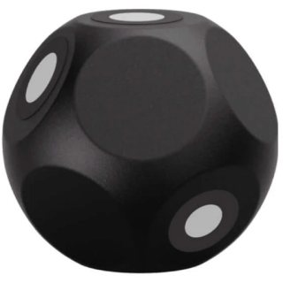 BLACK-BALL-12-FACETS-WITH- MAGNET