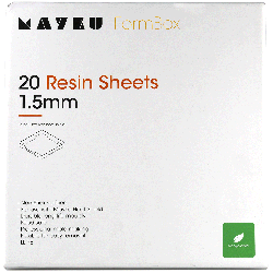 Mayku Resin Sheets (LDPE Sheets) 20 pack of 1.5mm 