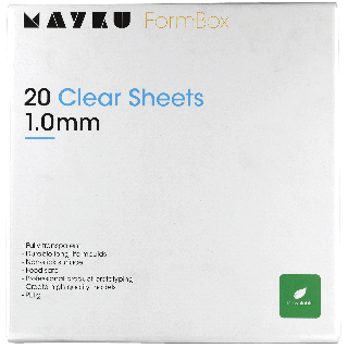Mayku FormBox Clear Sheets  1.0mm (20 Pack)