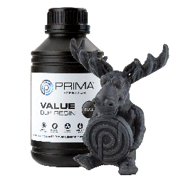 PrimaCreator Value UV / DLP Resin - 500 g - Black