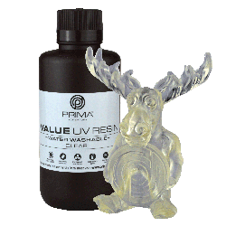 PrimaCreator Value Water Washable UV Resin - 500 g - Clear
