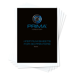PrimaCreator nFEP Film Sheets for 3D Printers - 140 x 200 mm - 3-pack