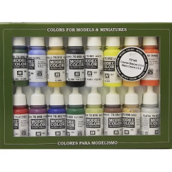 Vallejo Acrylic Model Color Set U.S.A Basic (16)