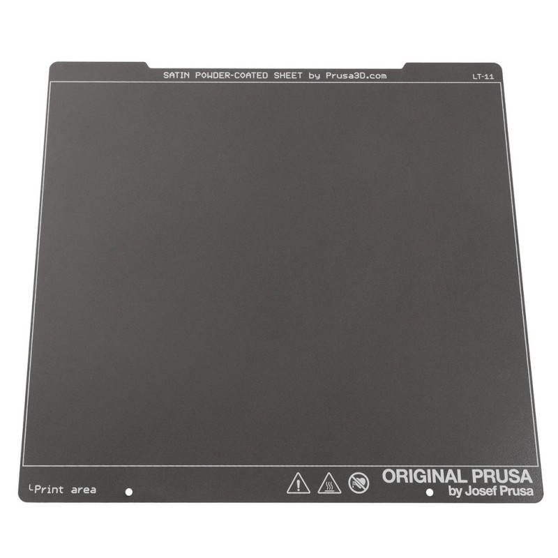 Satin Powder-coated Print Sheet Prusa i3 MK3/S/+, i3 MK2.5/S