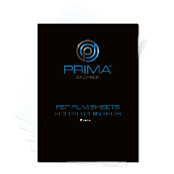 PrimaCreator FEP Film Sheets for 3D Printers - 140 x 200 mm - 5-pack