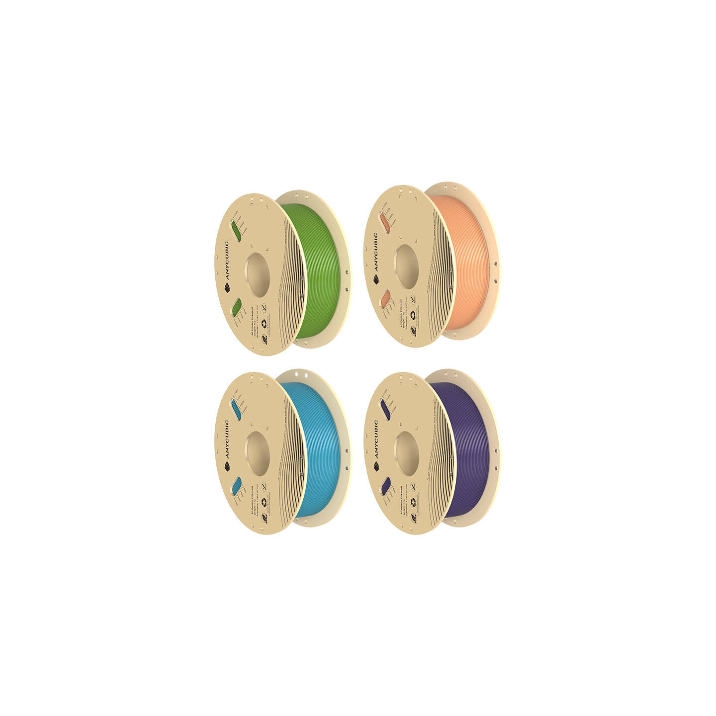 AnyCubic PLA Pantone Filament Set (4 pcs)