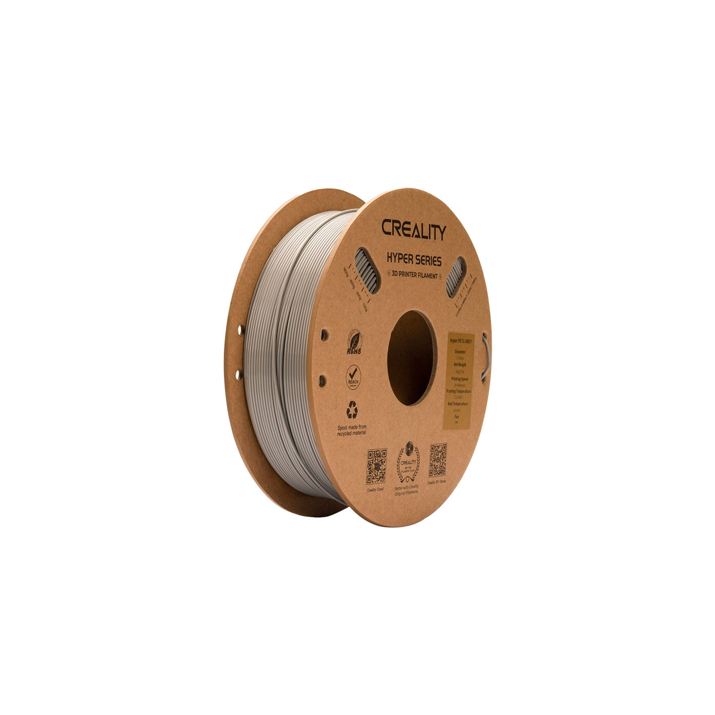 Filament Hyper PETG Creality (Szary)