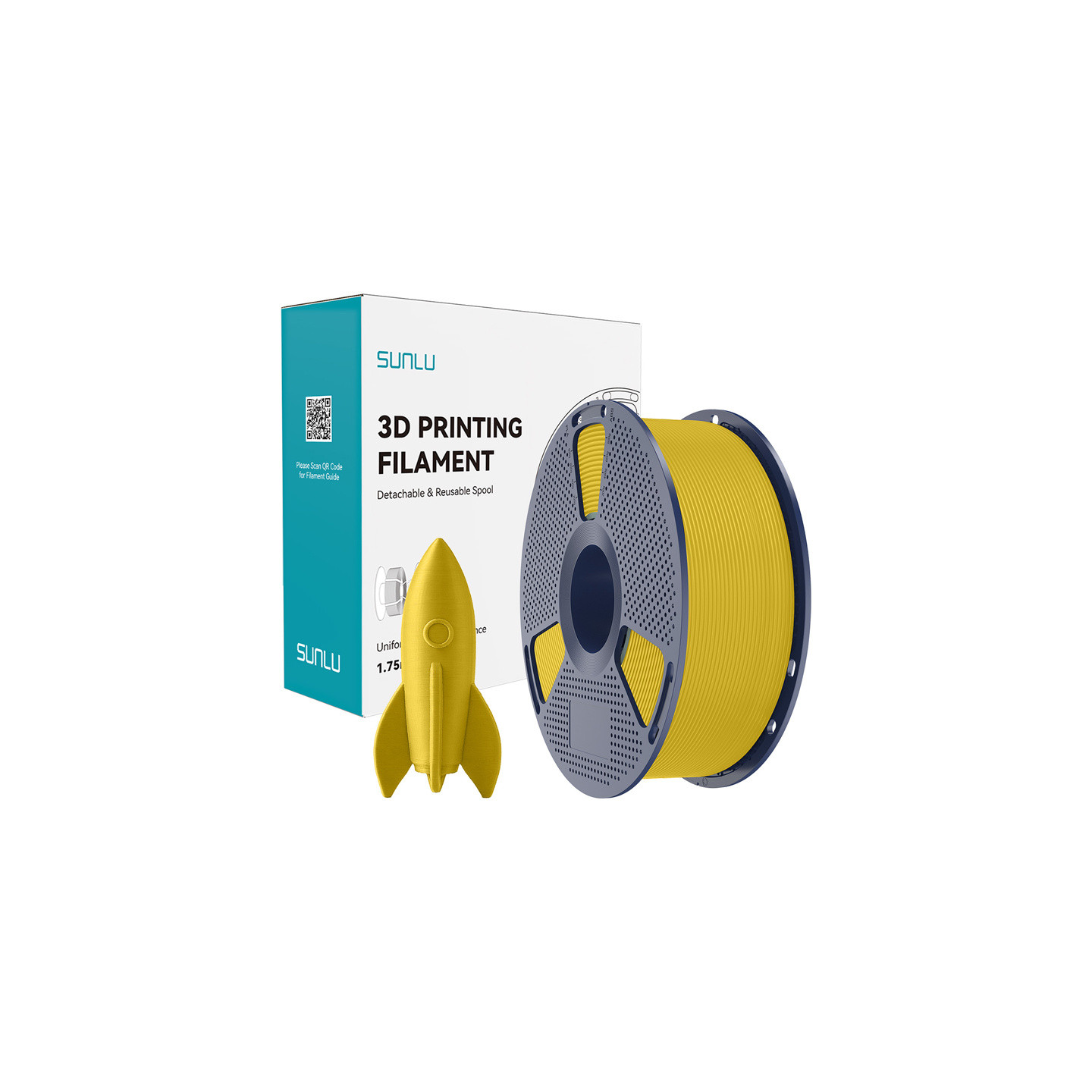 Sunlu Filament PLA High-Speed Yellow