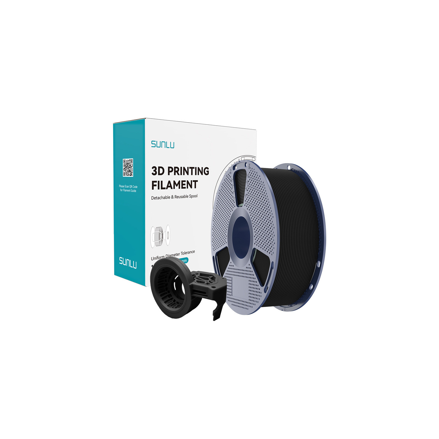 Sunlu PETG High-Speed Matte Filament (Black)