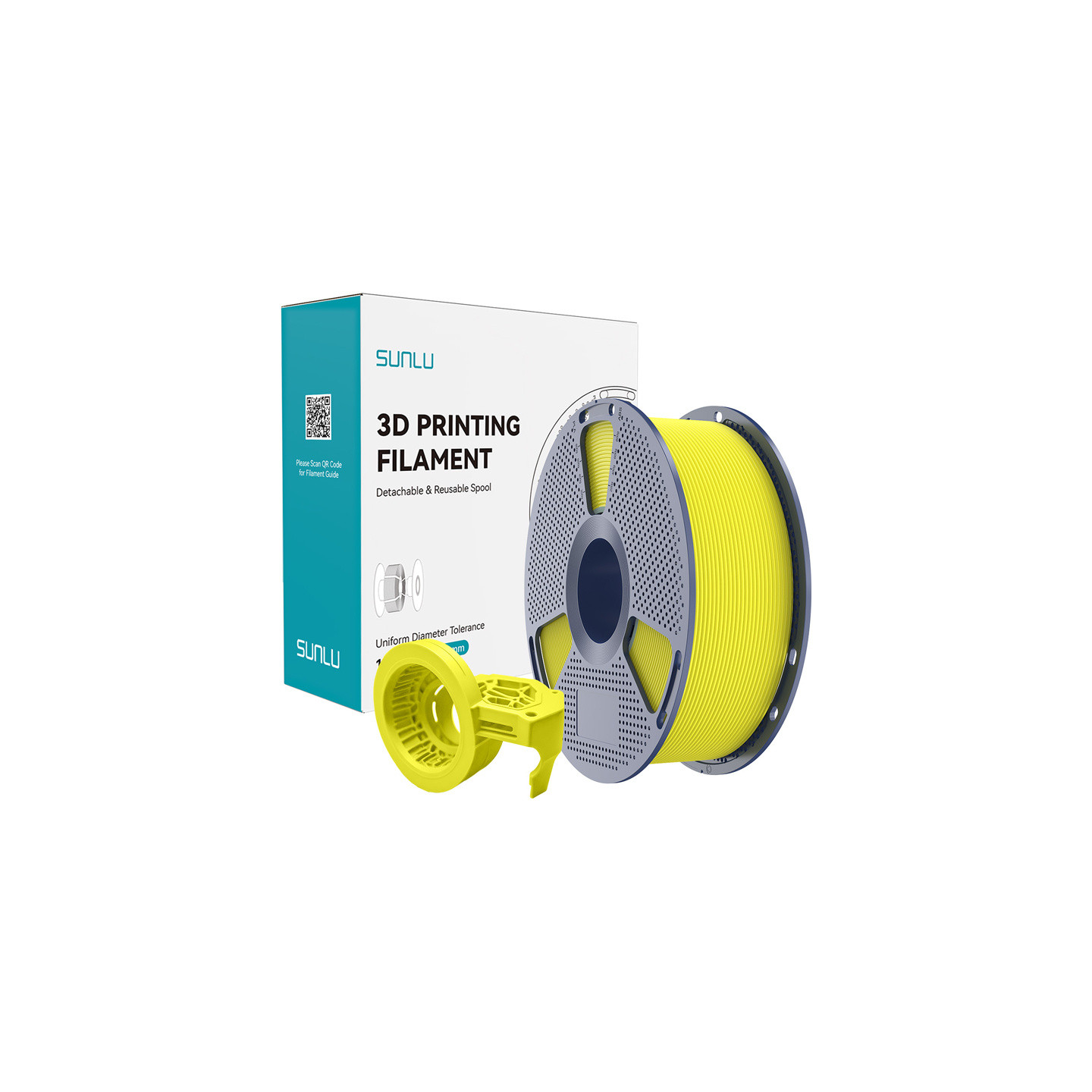 Sunlu PETG High-Speed Matte Filament (Yellow)