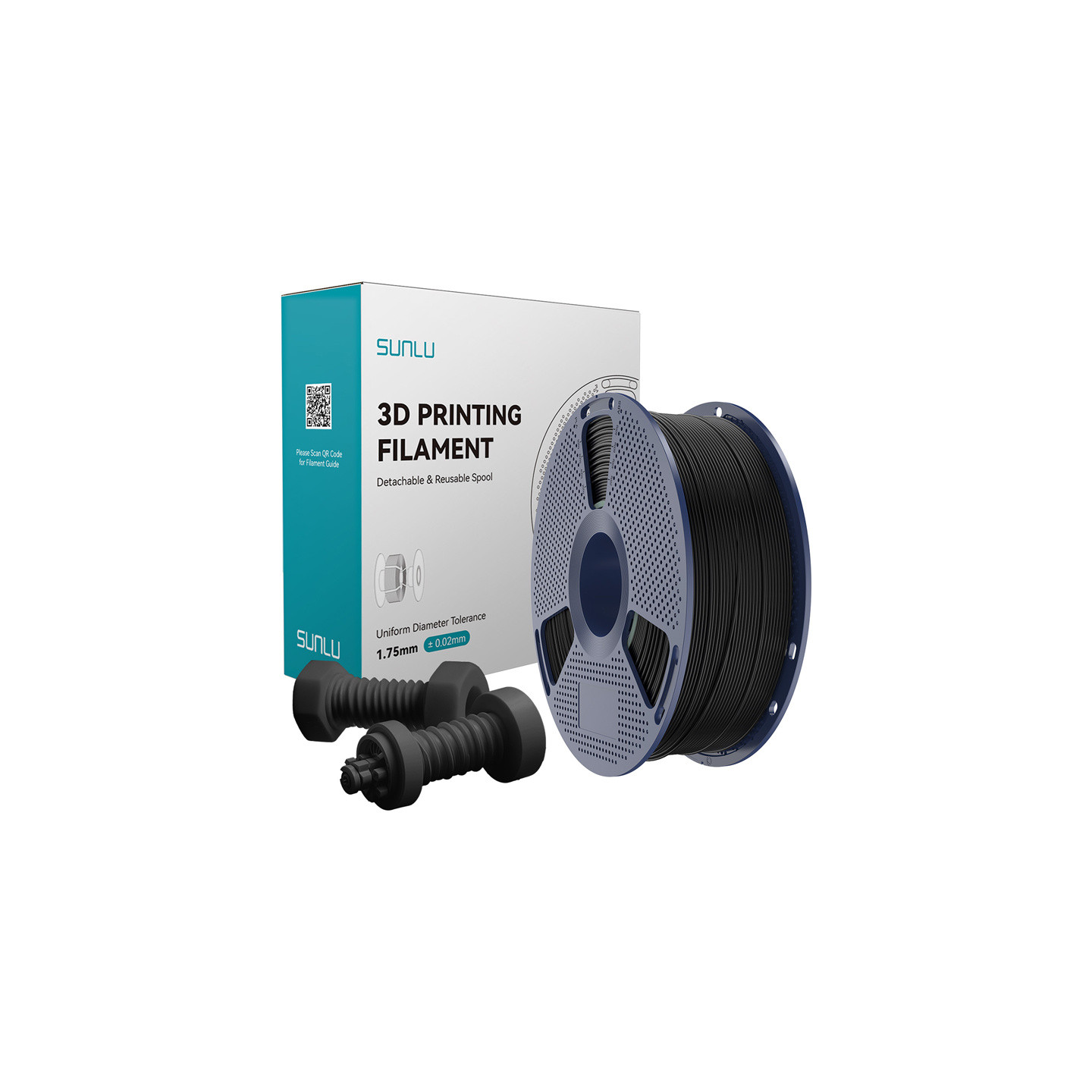 Sunlu High-Speed ABS Filament (Black)