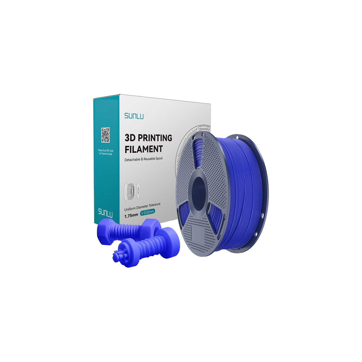 Sunlu High-Speed ABS Filament (blue)