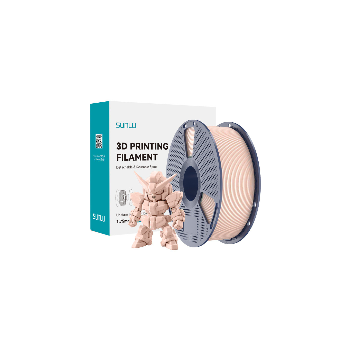 Sunlu PLA+ 2.0 Filament (Beige)