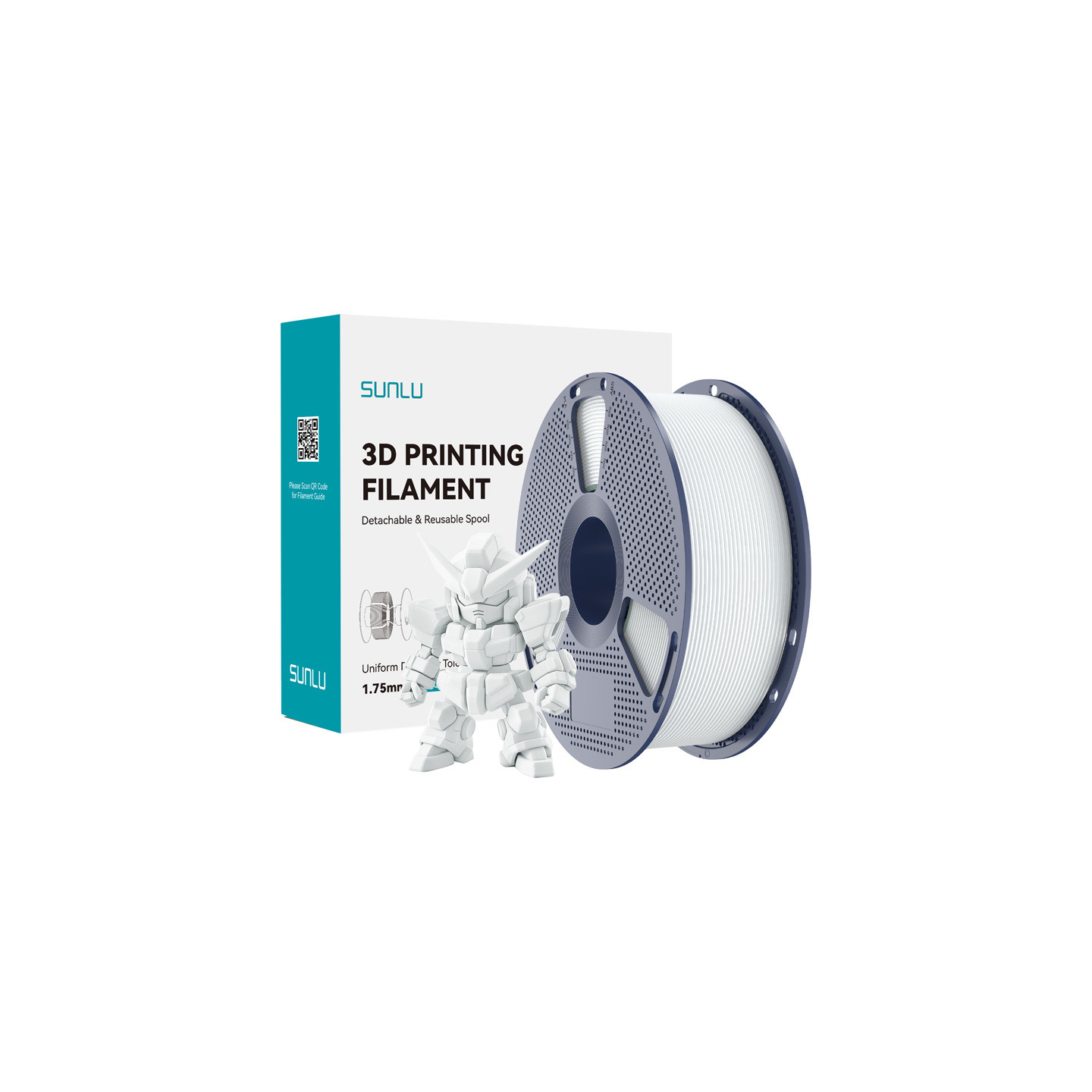 Sunlu PLA+ 2.0 Filament (ceramic)