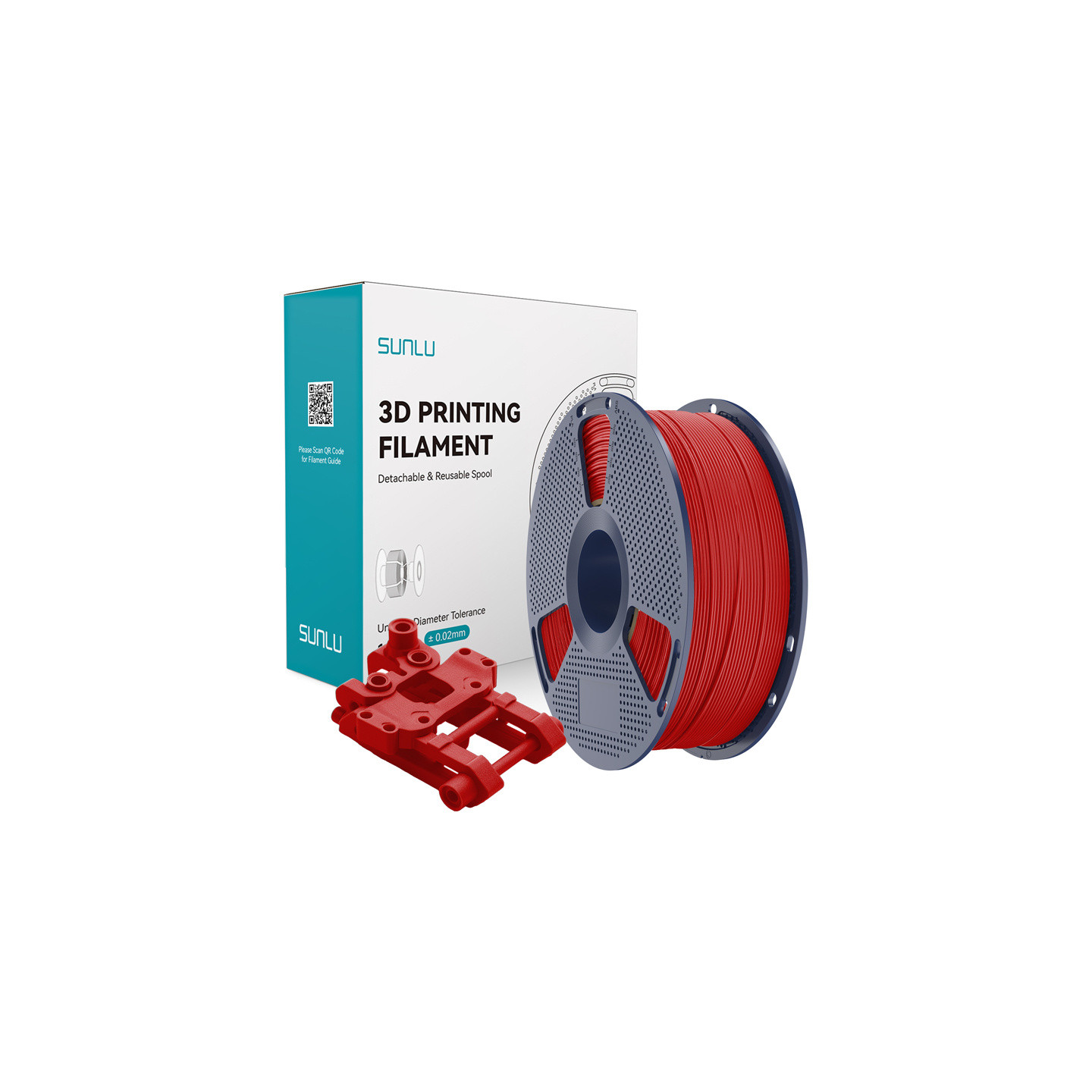 Sunlu ABS Filament (Red)