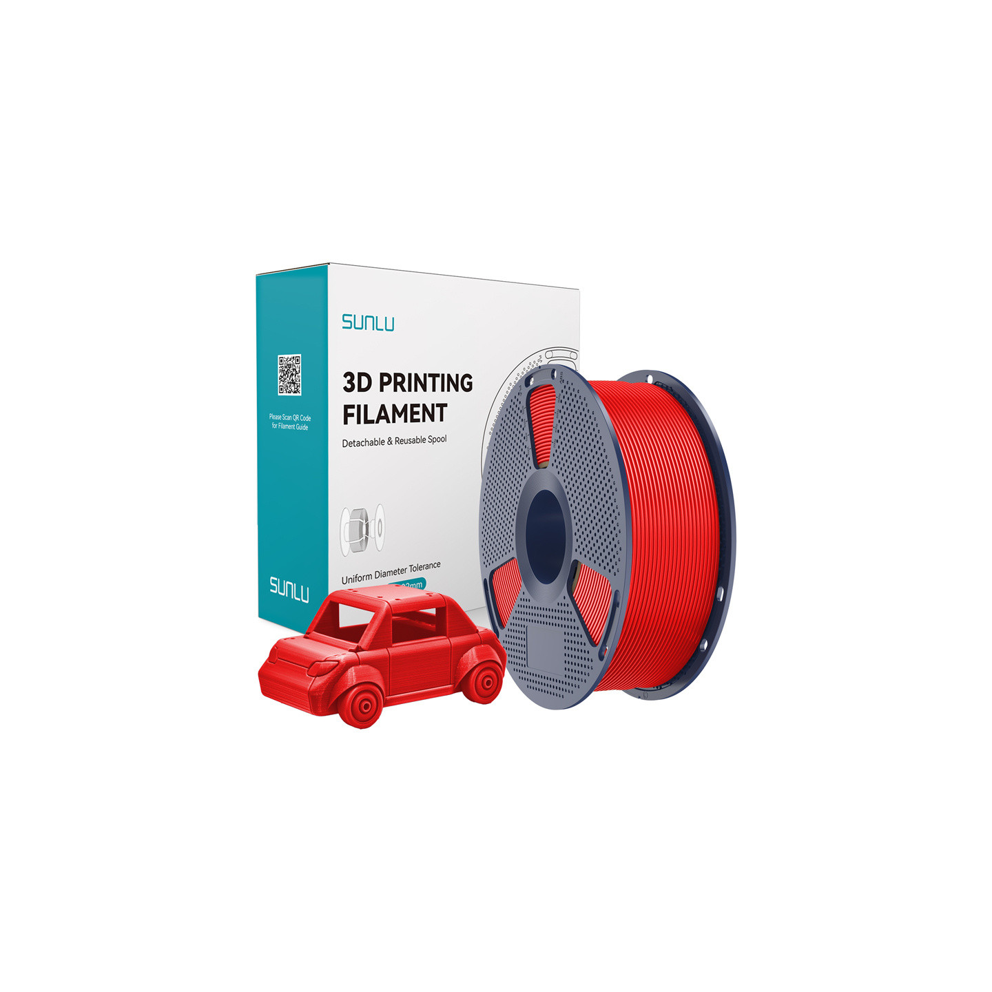 Sunlu PETG Filament (Red)