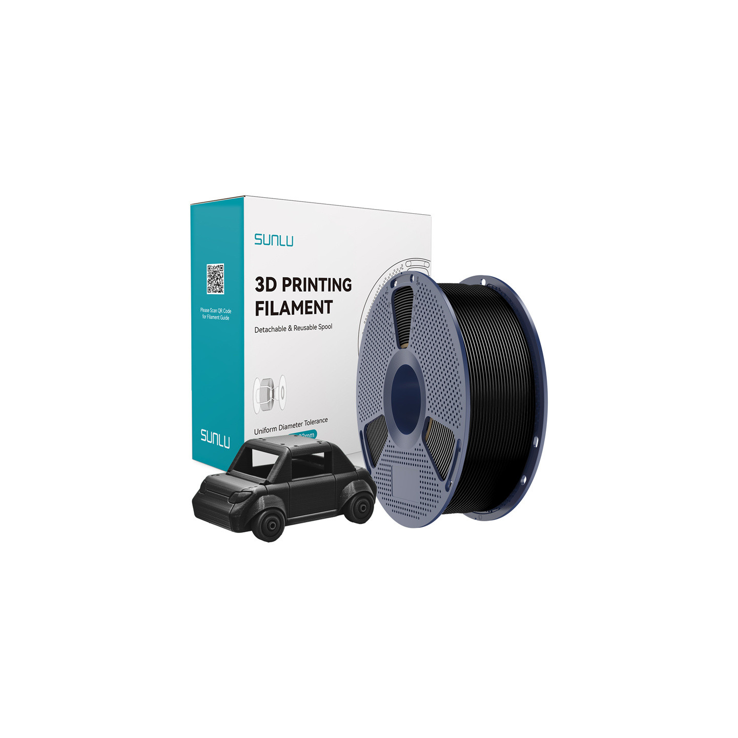 Sunlu PETG Filament (Black)