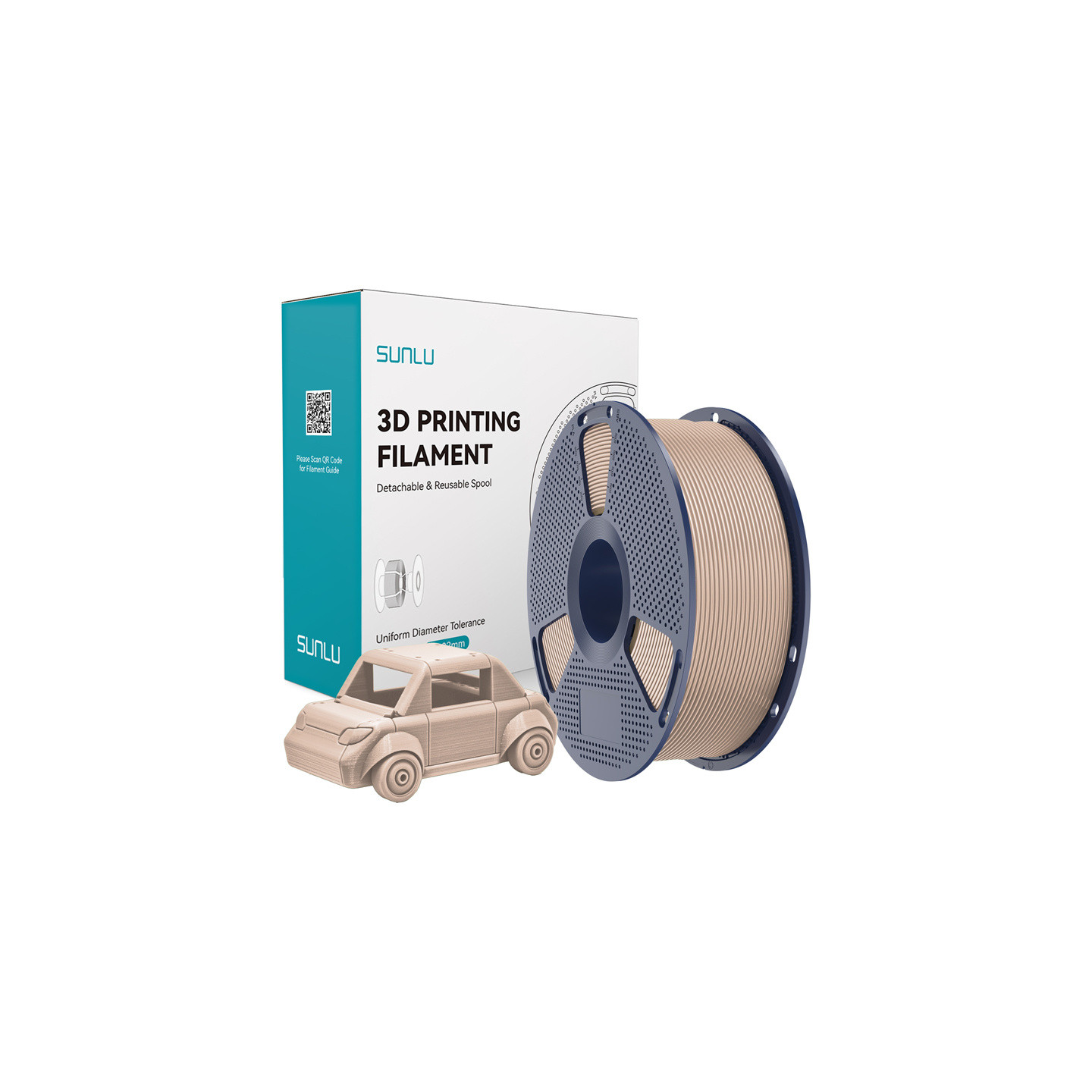 Sunlu PETG Filament (Beige)