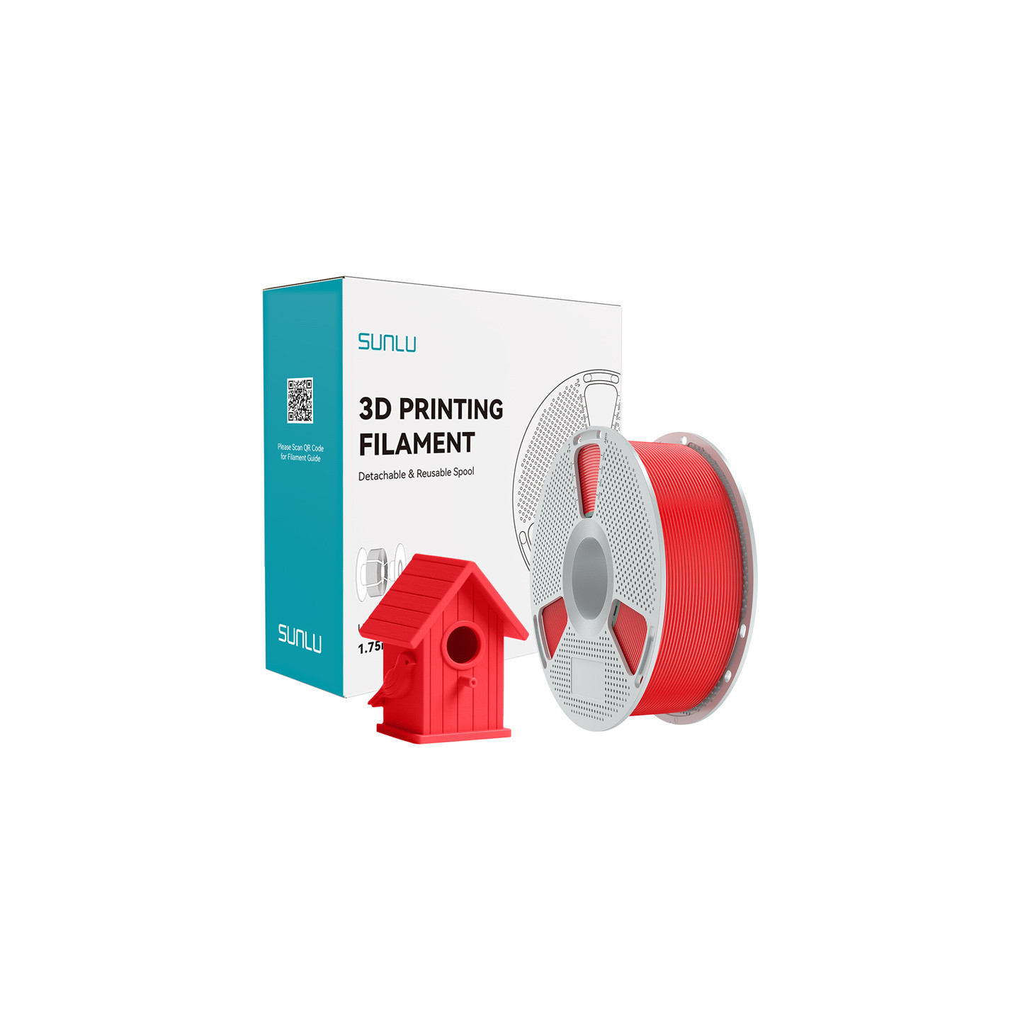 Sunlu ASA Filament (Red)