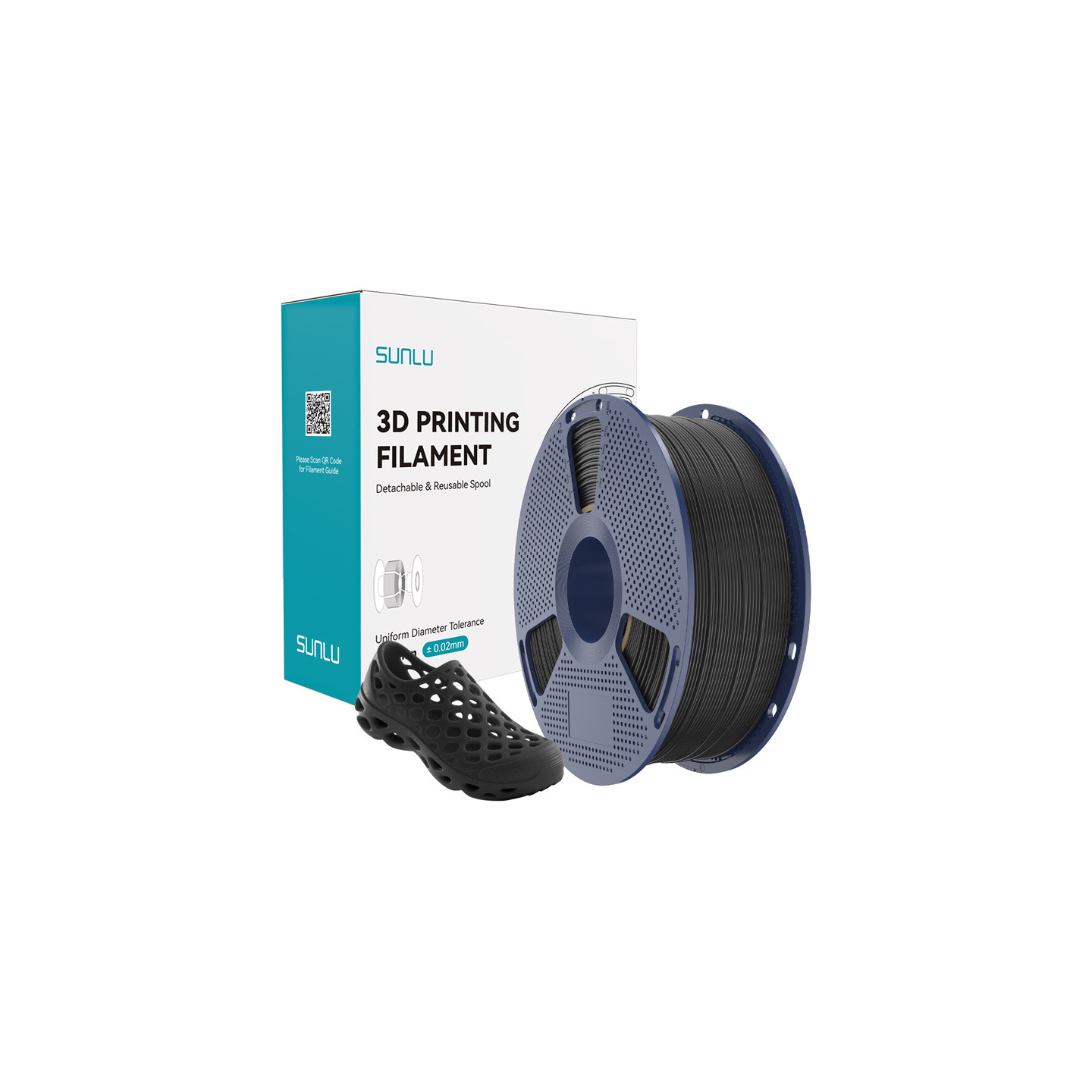 Sunlu TPU 95A Filament (Black)