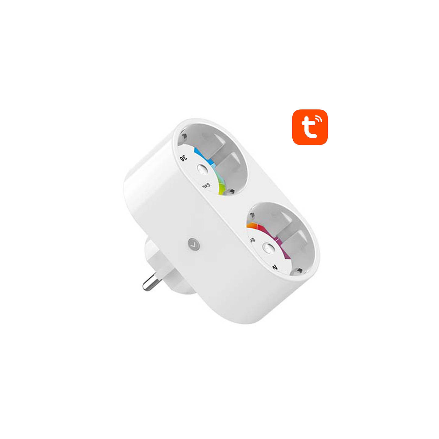 Dual smart plug WiFi Gosund SP211 3500W, Tuya