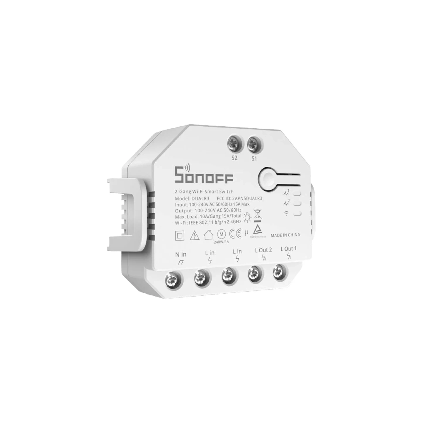 Smart switch WiFi Sonoff Dual R3