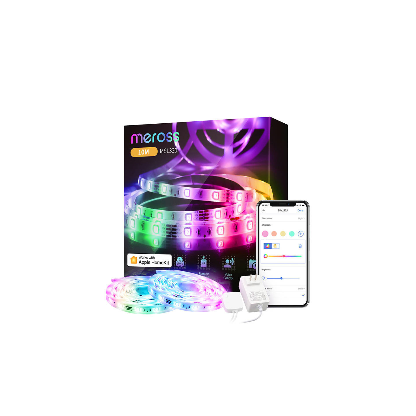 Smart Wi-Fi Light Strip MSL320 Meross (HomeKit)