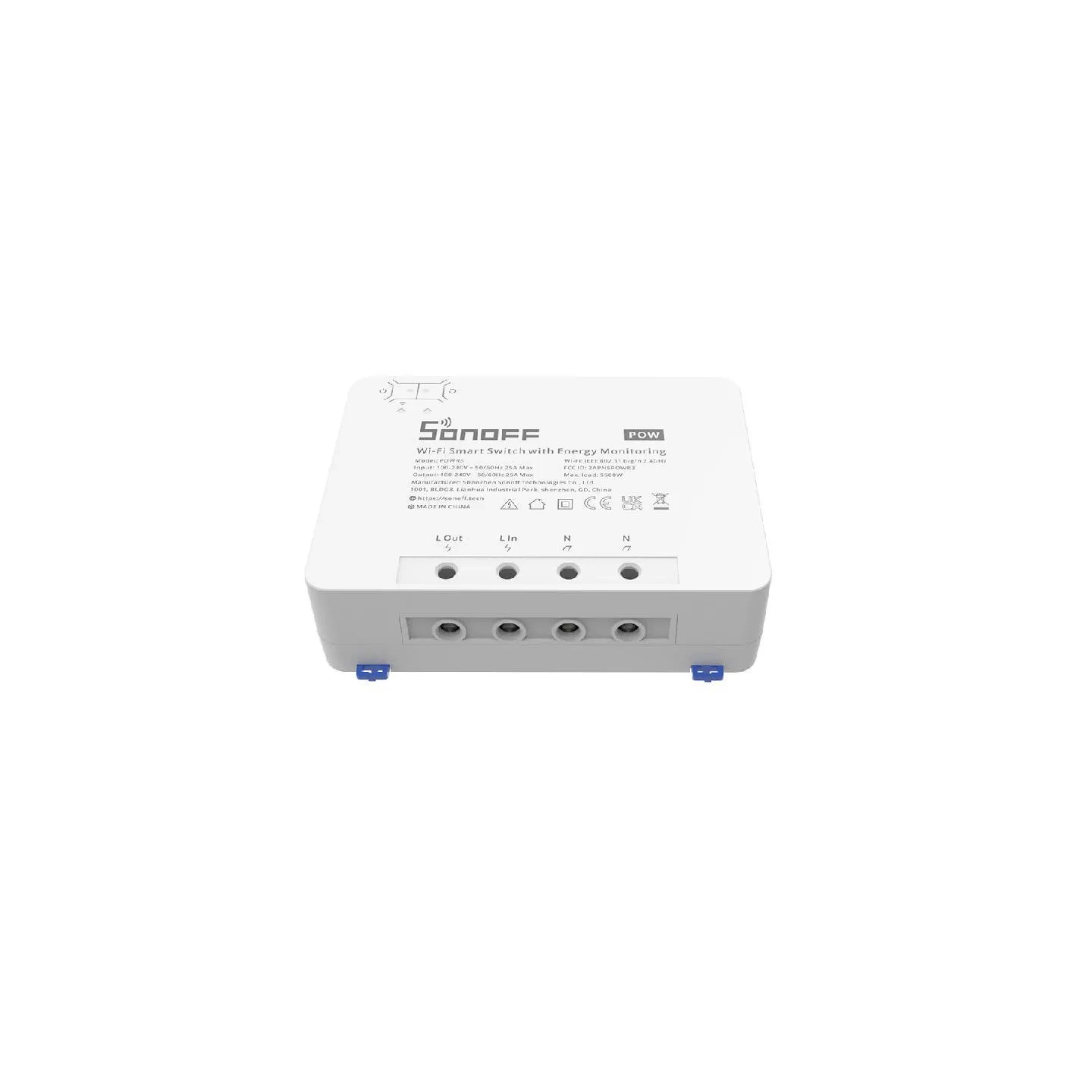 Sonoff POWR3 smart WiFi switch with current measurement function