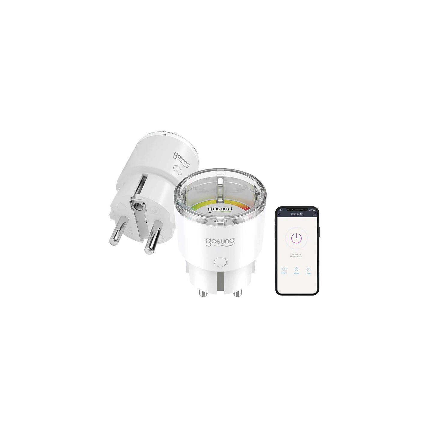 Smart plug WiFi Gosund EP2 10A Tuya