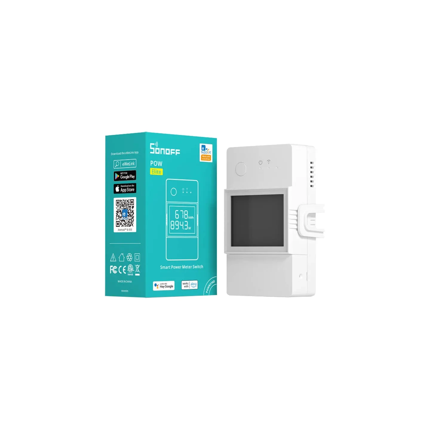 WiFi Smart Power Meter Switch Sonoff POWR320D