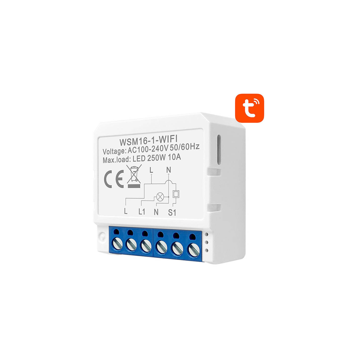 Smart Switch Module WiFi Avatto WSM16-W1 TUYA