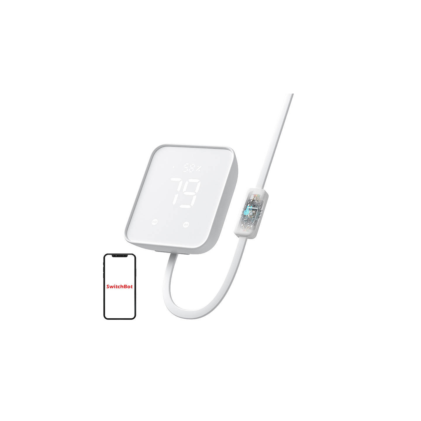 Matter Smart remote control SwitchBot Hub 2 WiFi HomeKit BLE IR