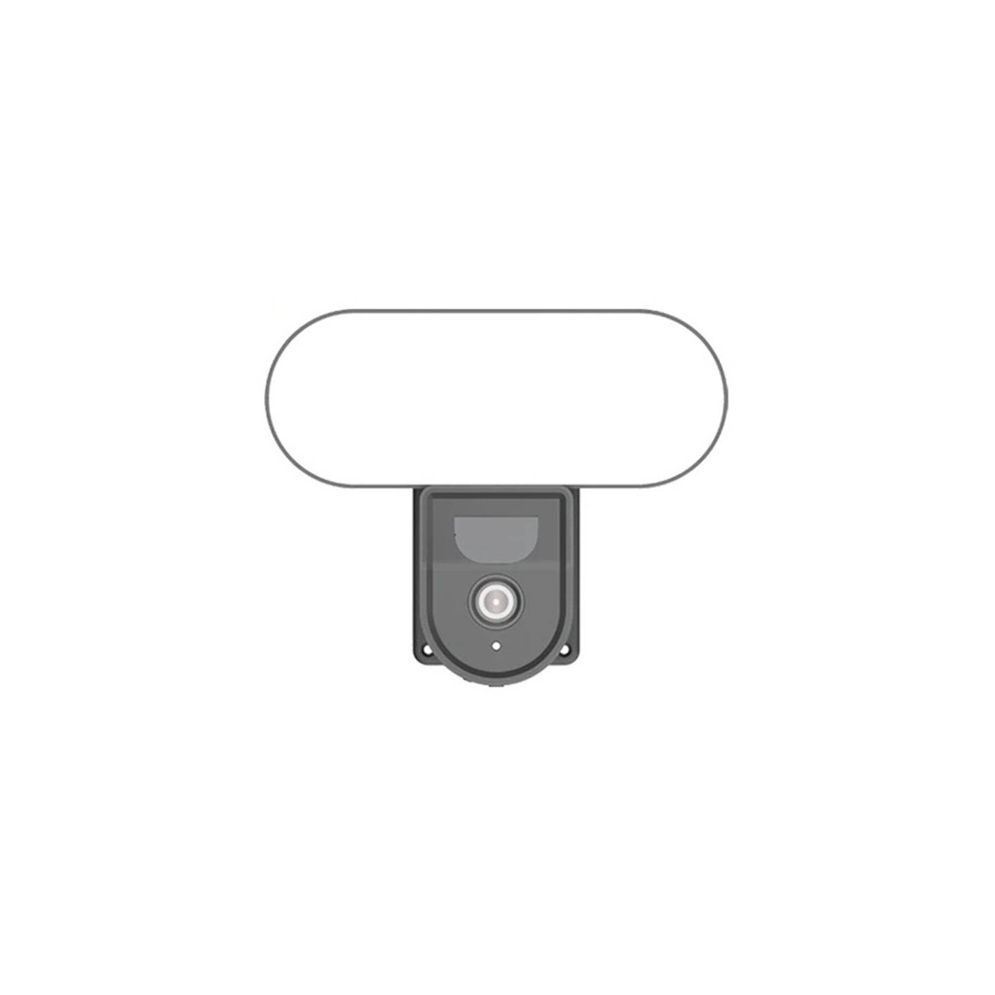 Smart outdoor WiFi camera with Gosund IPC3 floodlight, IP65 Tuya