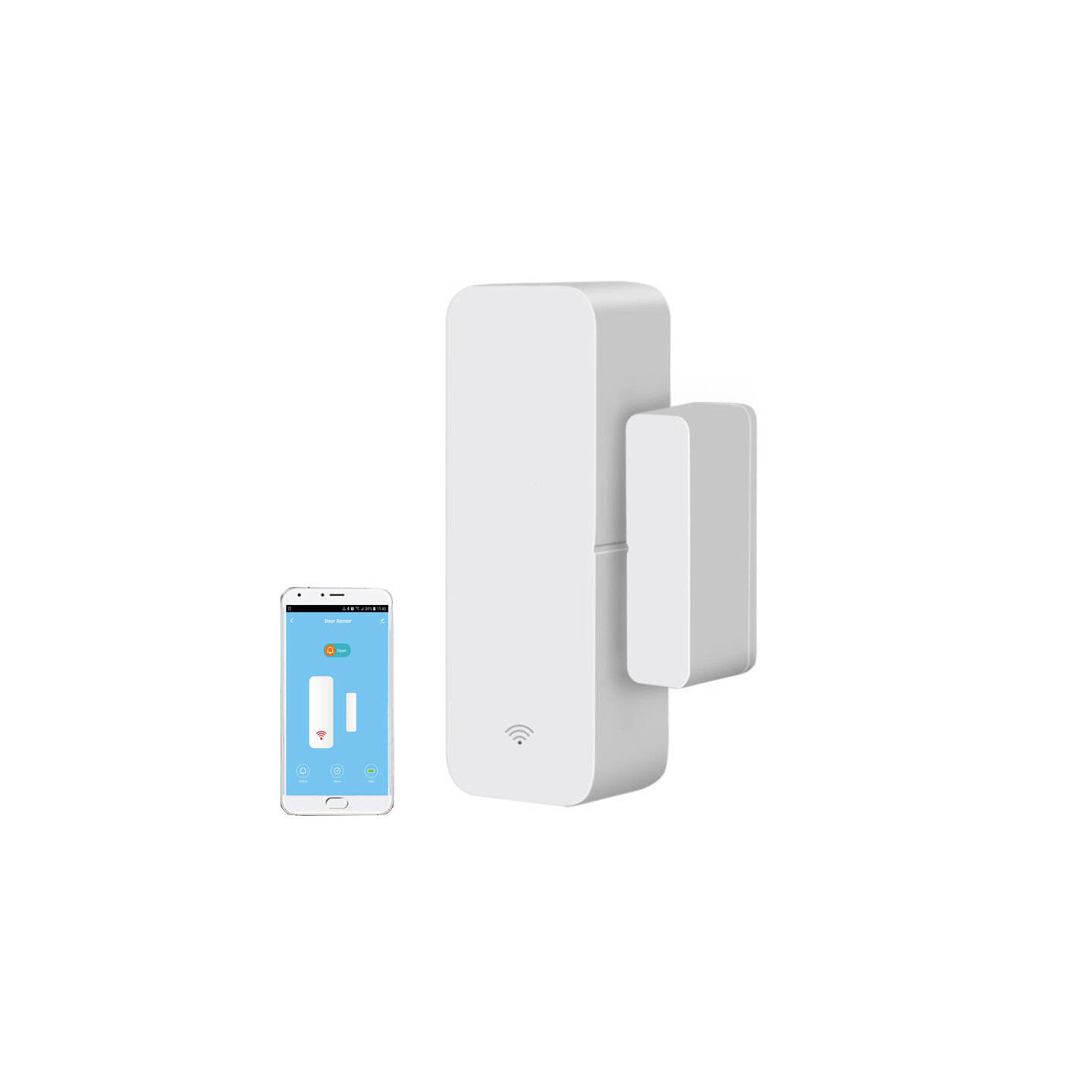Smart Wireless Door/Window Sensor WiFi Gosund S2 Tuya