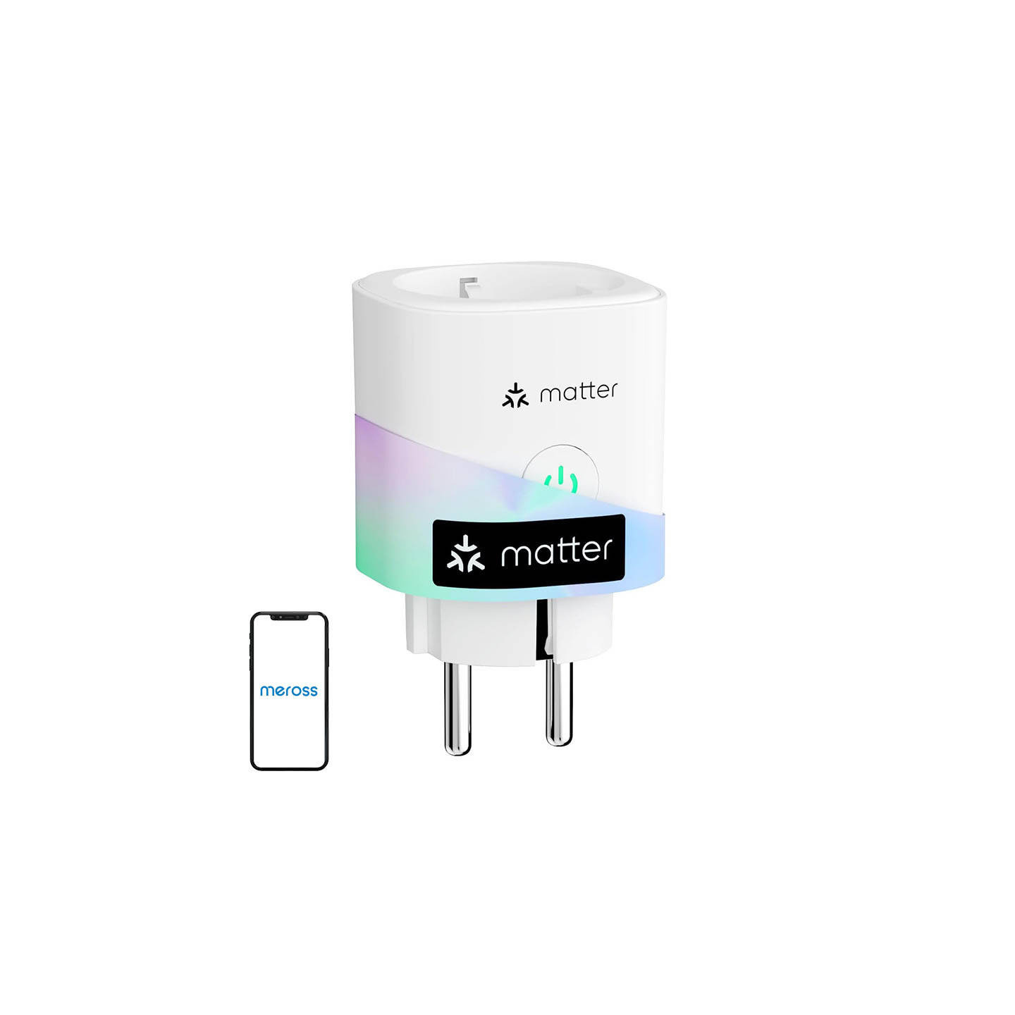 MEROSS MSS315CFH-EU smart socket with energy measurement (Matter)