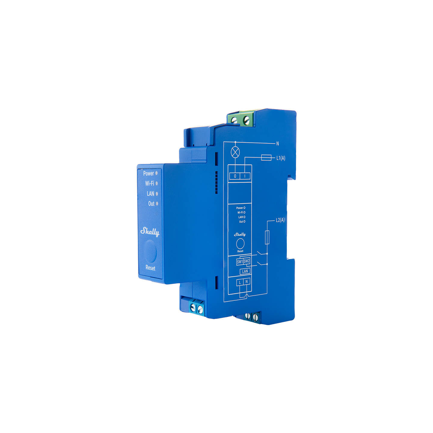 Shelly Pro 1 Potential-free Switch with dry contacts