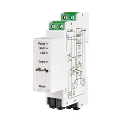 Shelly PRO 3EM 120A 3-Phase Energy Meter, WiFi/Bluetooth