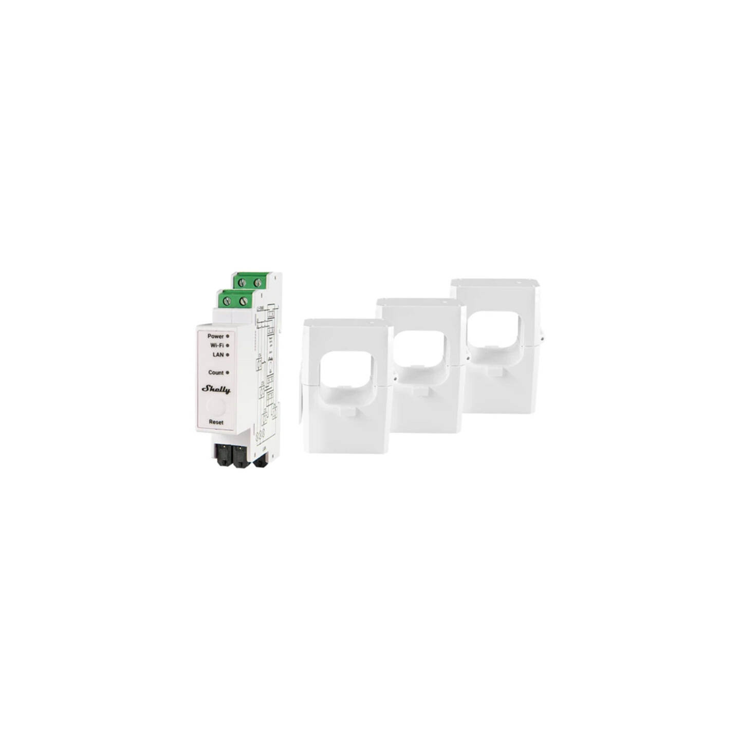 Shelly PRO 3EM 400A 3-Phase Energy Meter, WiFi/Bluetooth