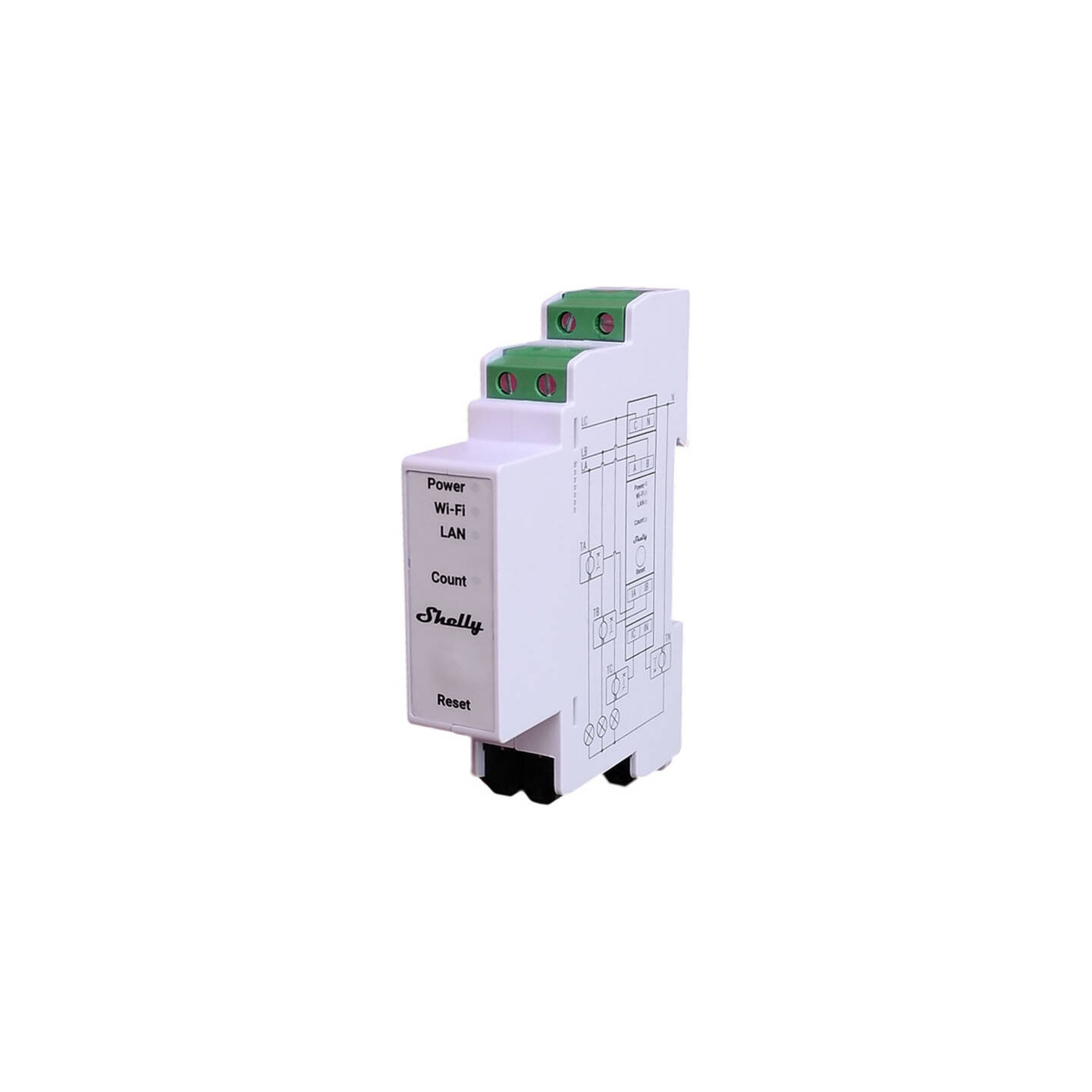Shelly PRO 3EM 400A 3-Phase Energy Meter, WiFi/Bluetooth