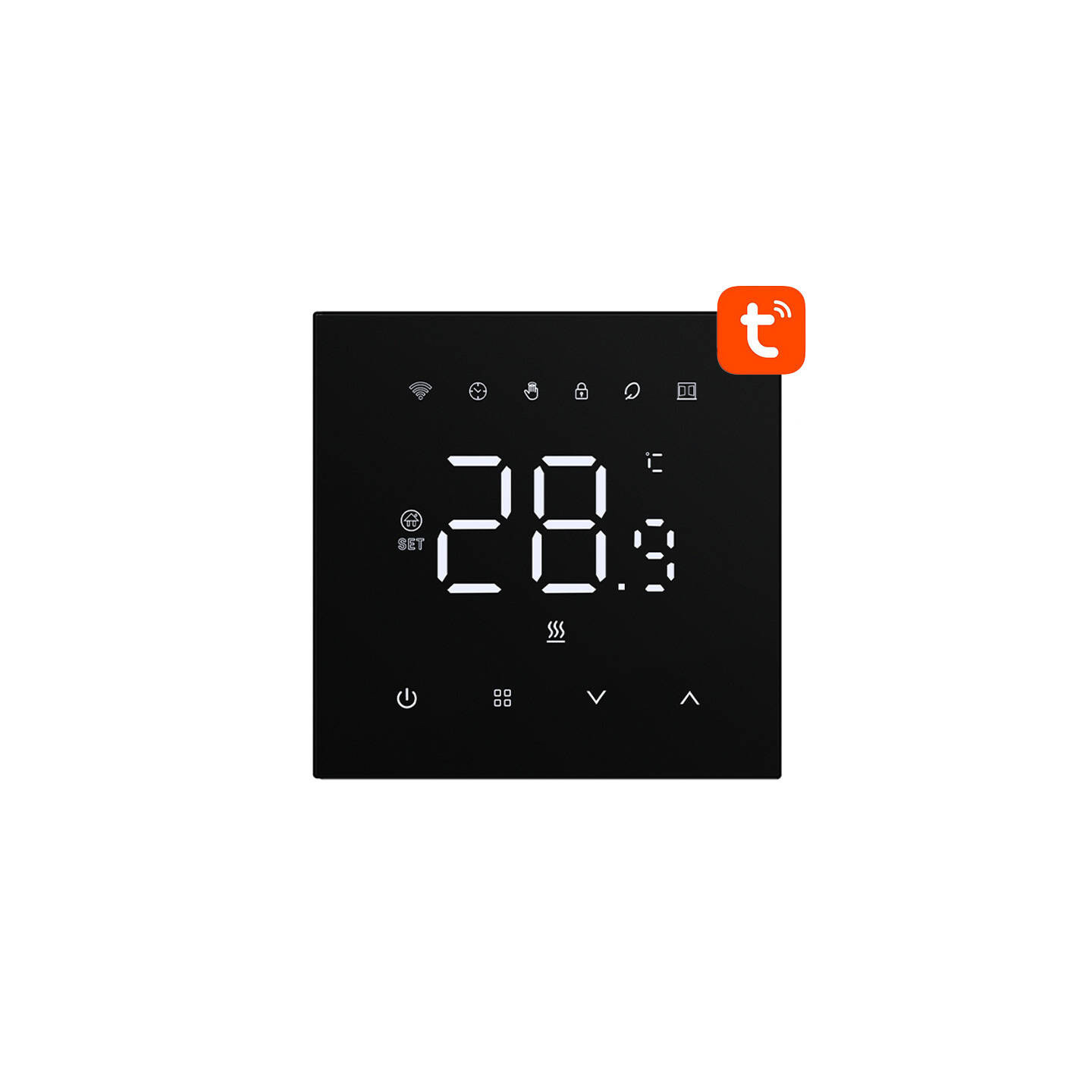 Smart thermostat Avatto WT410-16A-B electric heating 16A WiFi