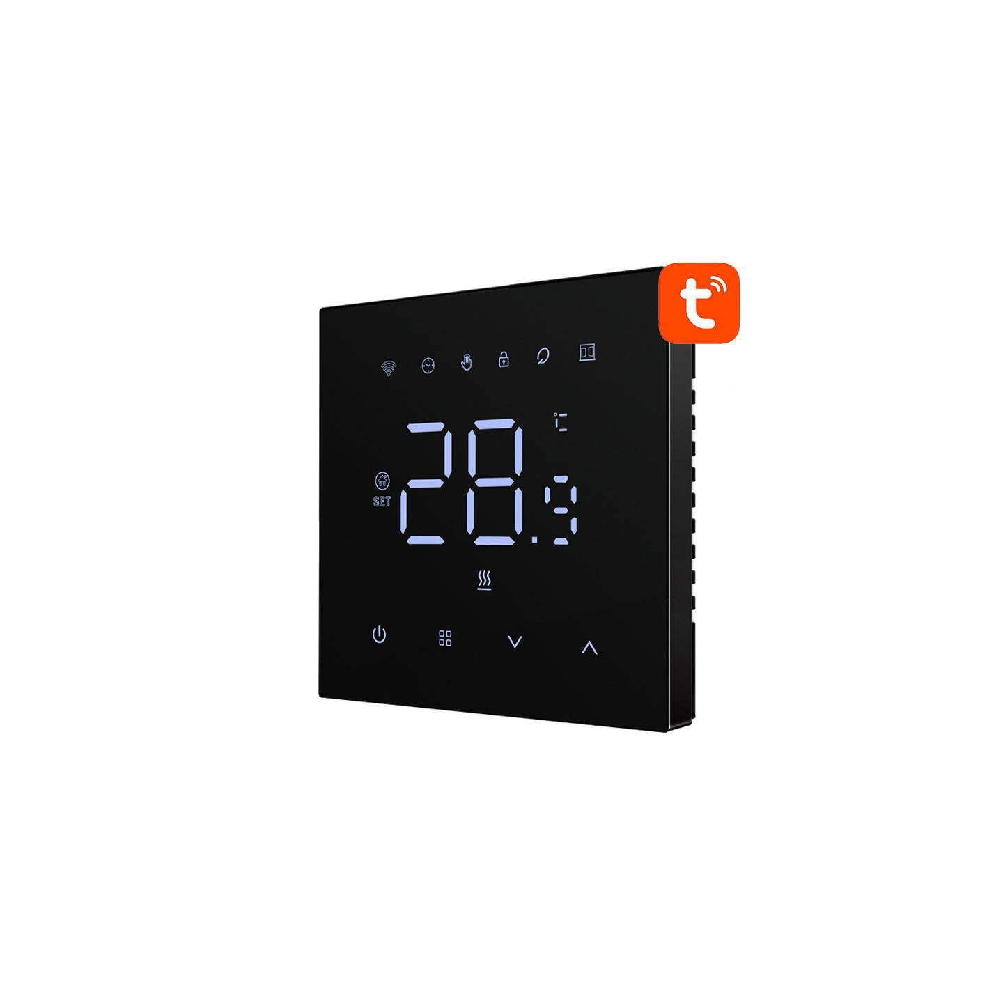 Smart thermostat Avatto WT410-16A-B electric heating 16A WiFi
