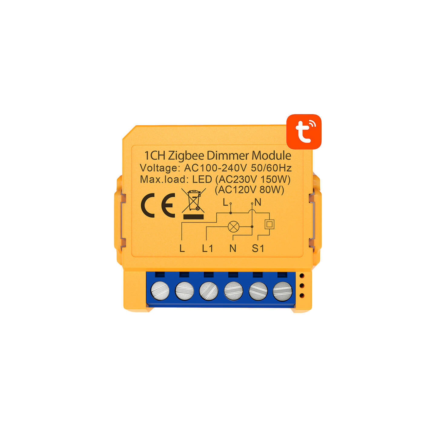 Smart socket switch ZigBee Avatto ZDMS16-2 TUYA