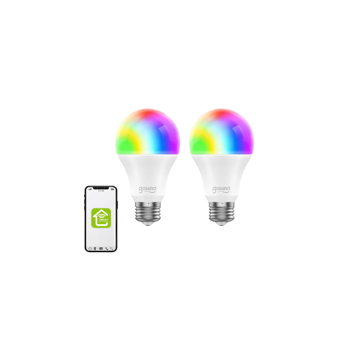 Smart Bulb LED WB4 (2-pack) NiteBird (RGB) E27 Tuya
