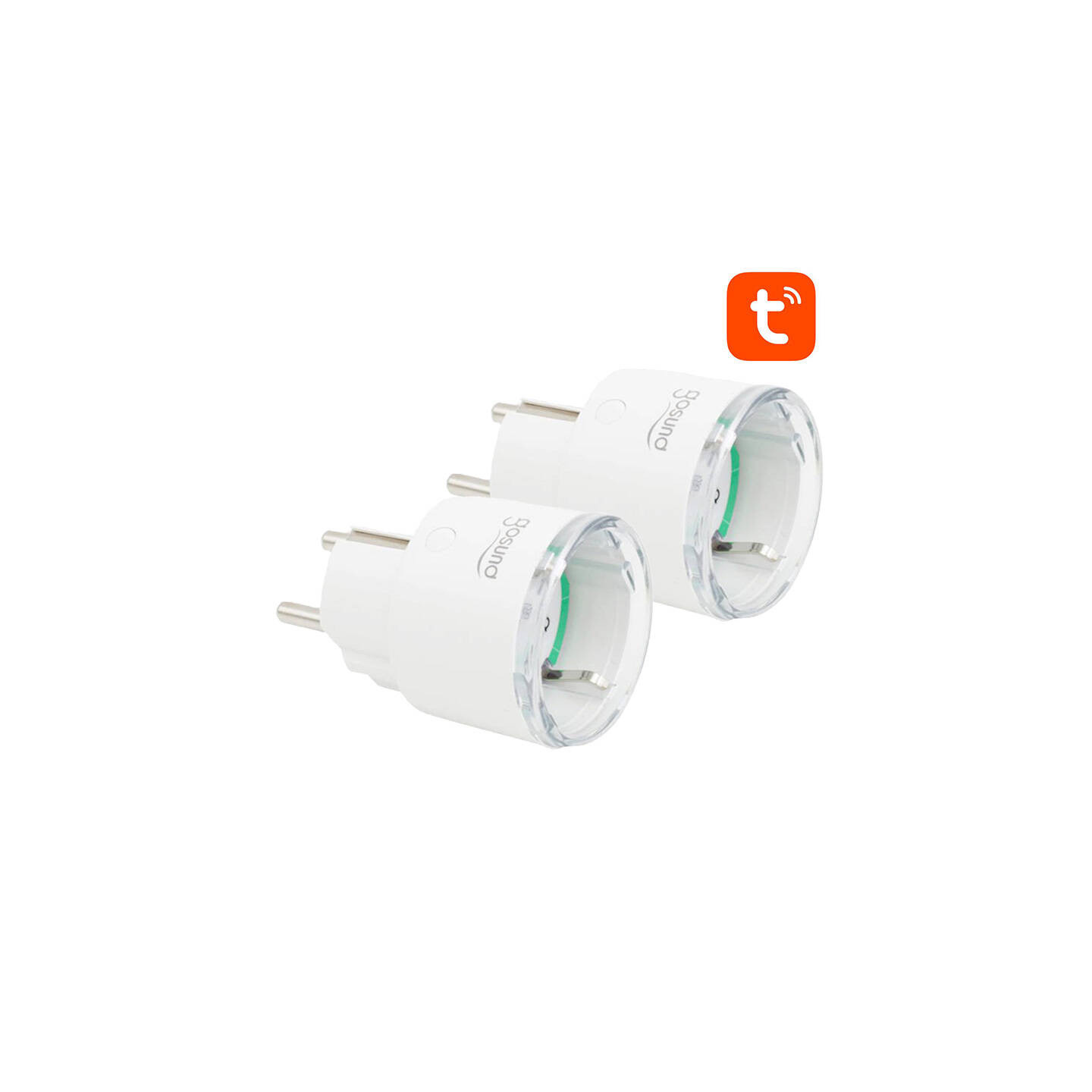 Smart plug WiFi Gosund SP111 3680W 16A, Tuya 2-pack