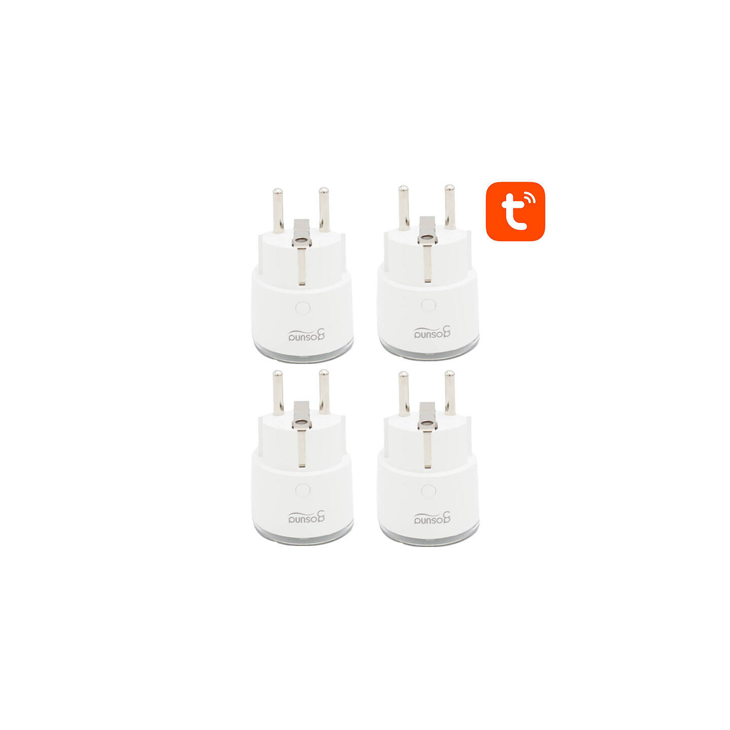 Smart plug WiFi Gosund SP111 3680W 16A, Tuya 4-pack