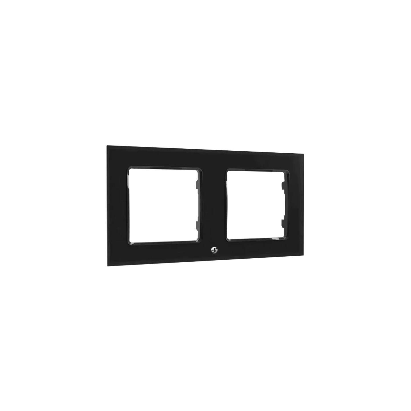 Shelly Switch Frame Double (Black)