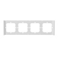 Frame for switch M5 80 quadruple 4-fold SONOFF M5-4C-80-FW (white)