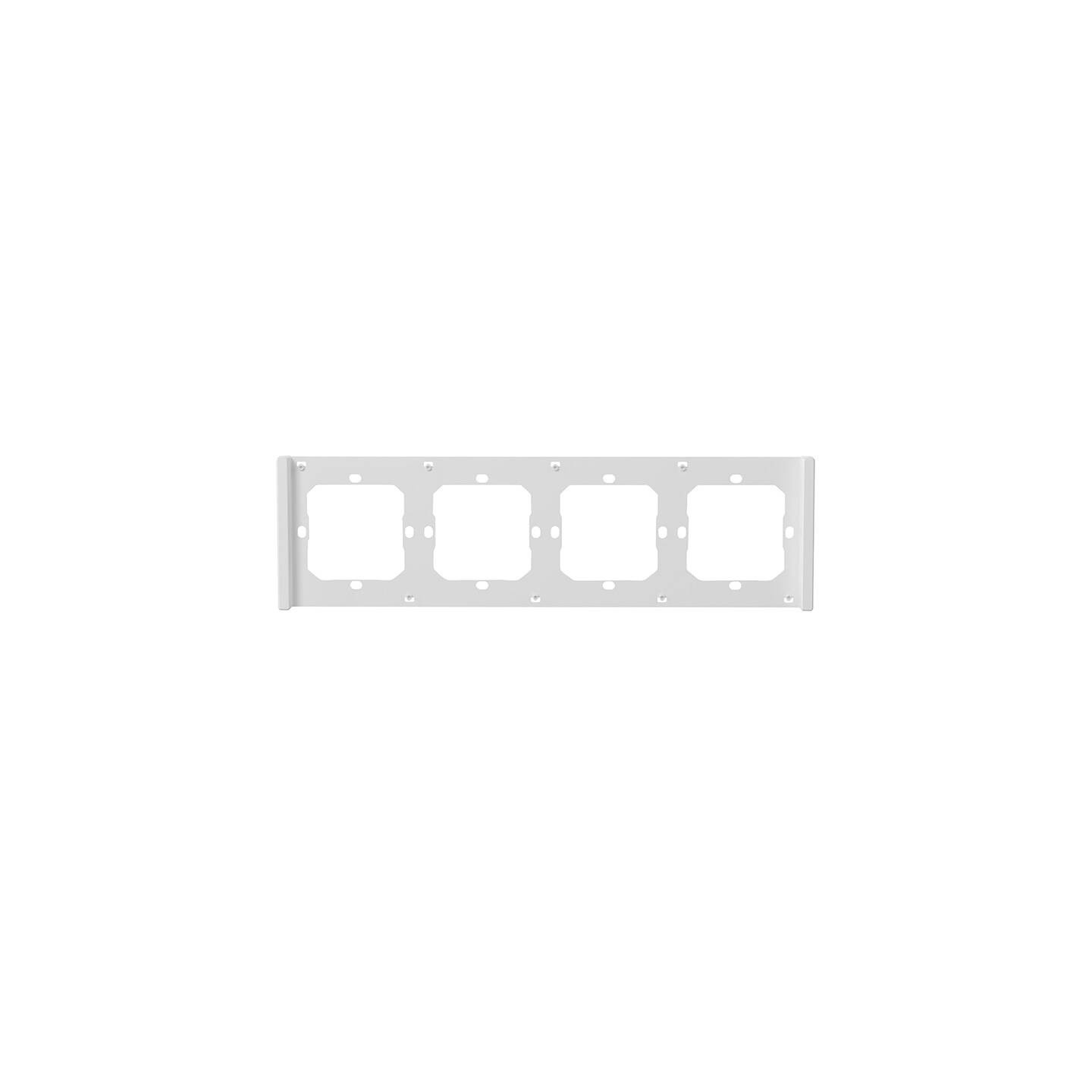 Frame for switch M5 80 quadruple 4-fold SONOFF M5-4C-80-FW (white)