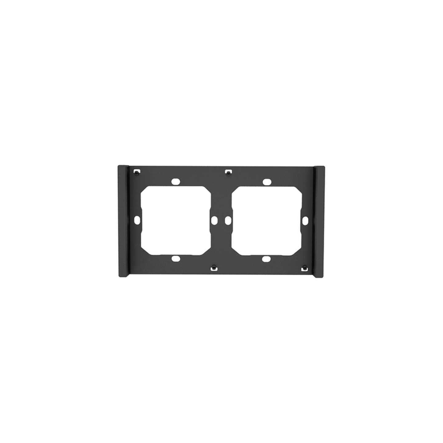 Frame for switch M5 80 double 2-fold SONOFF M5-2C-80-F (graphite/black)