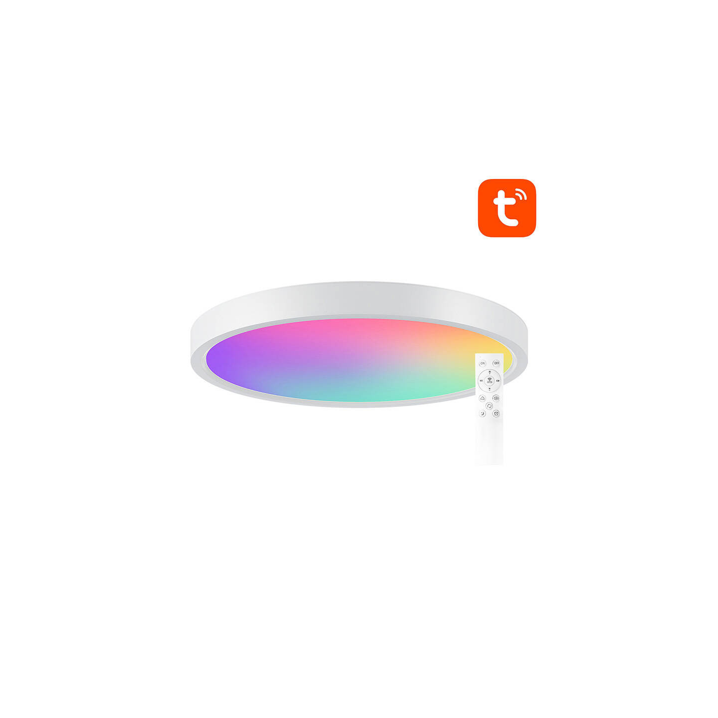 Smart ceiling lamp 30cm WiFi/Bluetooth 16M RGBCW Gosund LB12 1920lm Tuya + Remote Control.